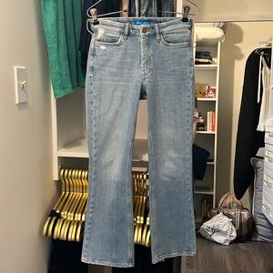 MiH Marty Cropped High-rise Flared Jean 24